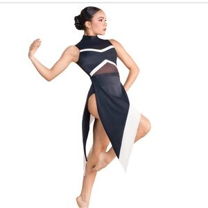Revolution Black and White Kids Dance Costume